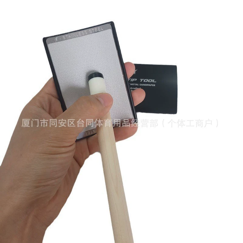 Бильярдная шлифовальная головка шлифовальный шпилка Ремонт ножей для бильярдной клюшки [U-образная шлифовальная доска] 4-дюймовый шлифовальный аппарат из алюминиевого сплава