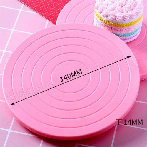Fondant frosting cookies mini turntable small turntable sugar flower coloring painting stroke baking cake decorating turntable