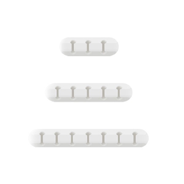 Amazon Venta caliente alambre almacenamiento Cable de silicona organizador cable de datos cubierta protectora velcro soporte de cable de nylon