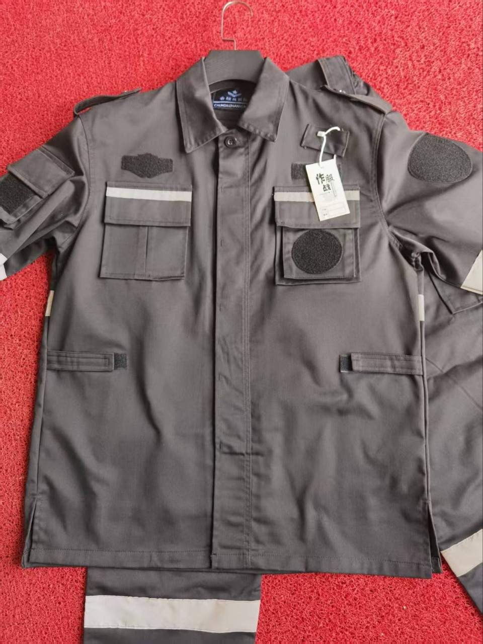 抢险救灾应急救援服套装厂家防静电服消防安全作训服救援队反光服