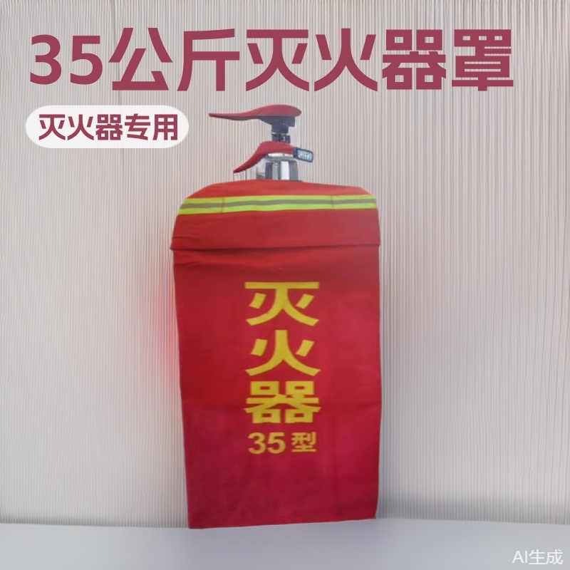 厂家加工灭火器罩35公斤50公斤消防箱水炮消火栓罩衣防汛沙袋