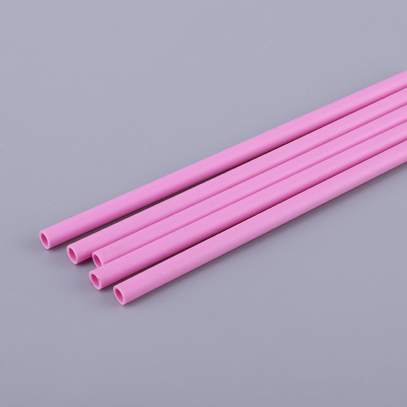 批发粉色pp管各种中性塑料管芯 厂家供应圆珠笔配件透明管文具