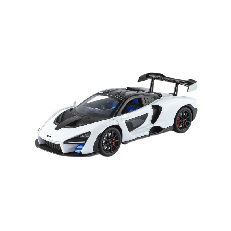 1: 24 McLaren Senna Spray Edition Coches de aleación Juguetes Coches deportivos Club Coleccionables Chenghai Super Origin