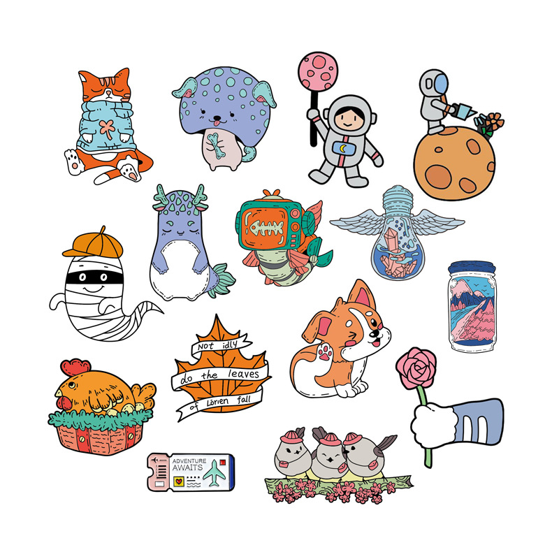 Alloy Material Cute Pin Animal Alloy Unisex Brooches