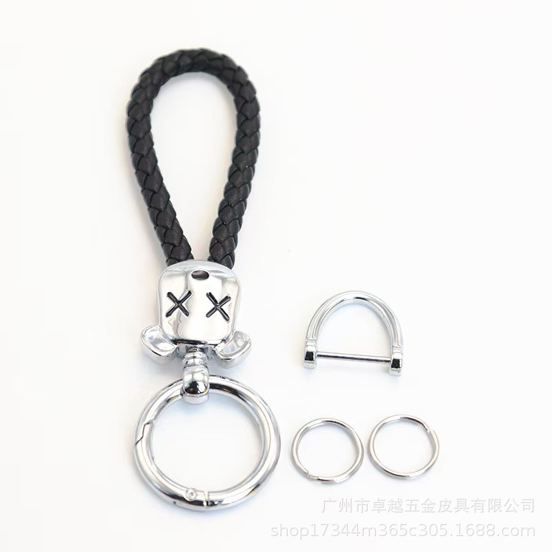 Black silver hardware