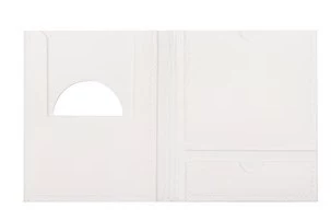 White card holder, 25.5×10.5cm