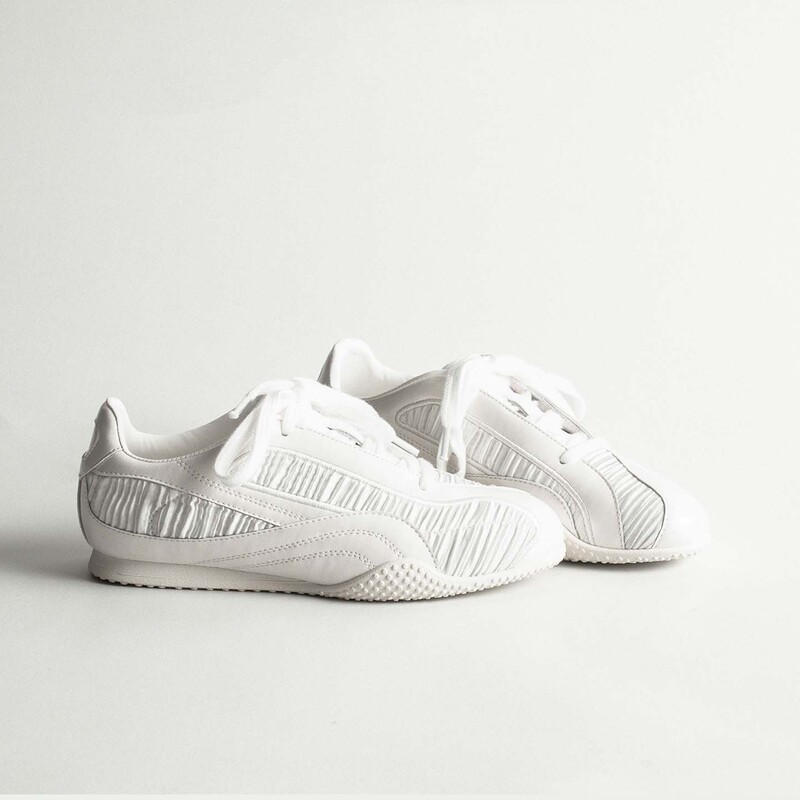 High-End Versatile Comfortable German Training Shoes, Flat-Soled Niche Patchwork Pleated Couple's American Fashion Sneakers, Unisex High-End Versatile Comfortable German Training Shoes, Flat-Soled Niche Patchwork Pleated Couple's American Fashion Sneakers, Unisex