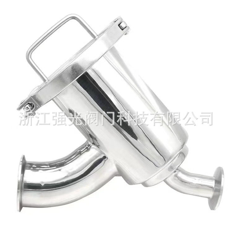 卫生型不锈钢，食品级，R形过滤器，管道，快装，焊接，304/316