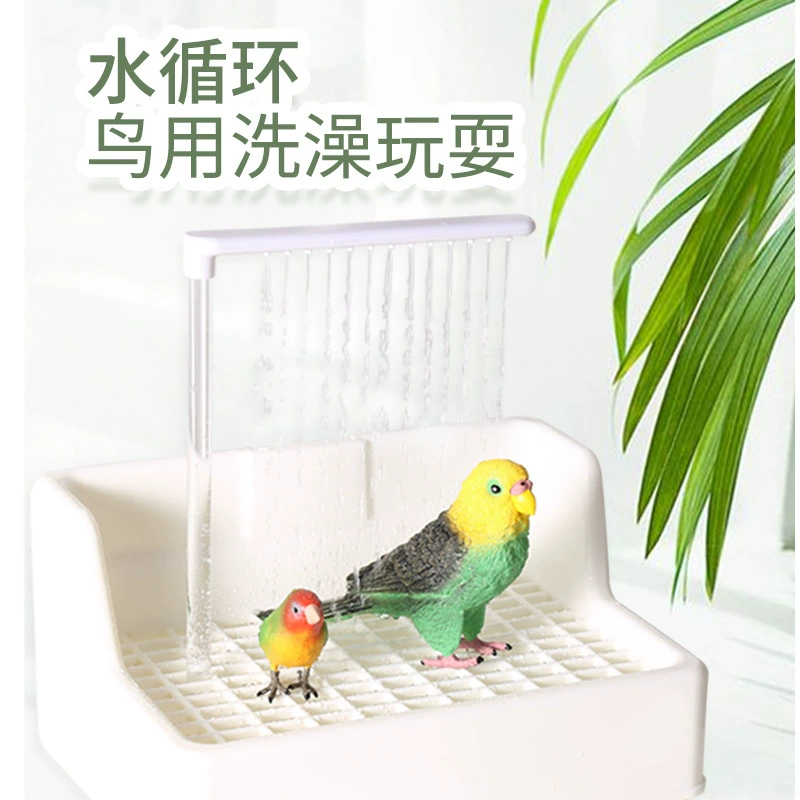 Раковина для душа с попугаем, черный феникс, пион, птица, раковина для ванны, ванна, артефакт, циркуляция воды, туалетные принадлежности, хомяк