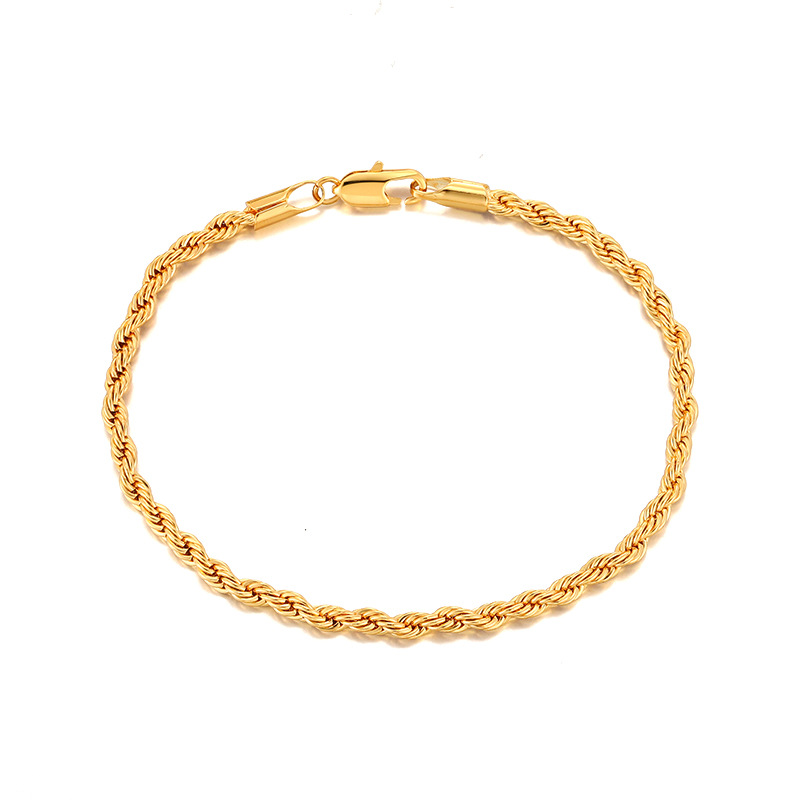 Xuping imitación de oro torcido chapa de aleación de cobre 24k color simple ligero chapa de lujo joyas transfronterizas al por mayor mujeres