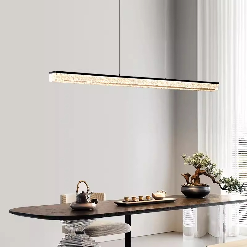 Lámpara del restaurante 2025 nueva lámpara moderna y simple de alta calidad Zhongshan mesa de comedor de bar simple luz del restaurante