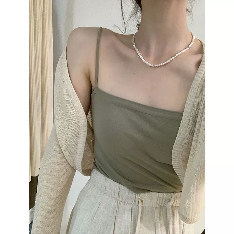 Короткий шелковый тонкий кардиган, slip dress, летний вязаный плащ, жилет, французский стиль, солнцезащитный