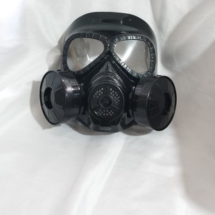 Gas Mask Real-Life Cs Field Equipment Full-Face Protection Seal Tactical Military Fan Mask Helmet