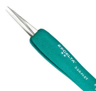 意大利Excelta 3-SA-PI-ET二4.75英寸不锈钢防磁/超精细镊子