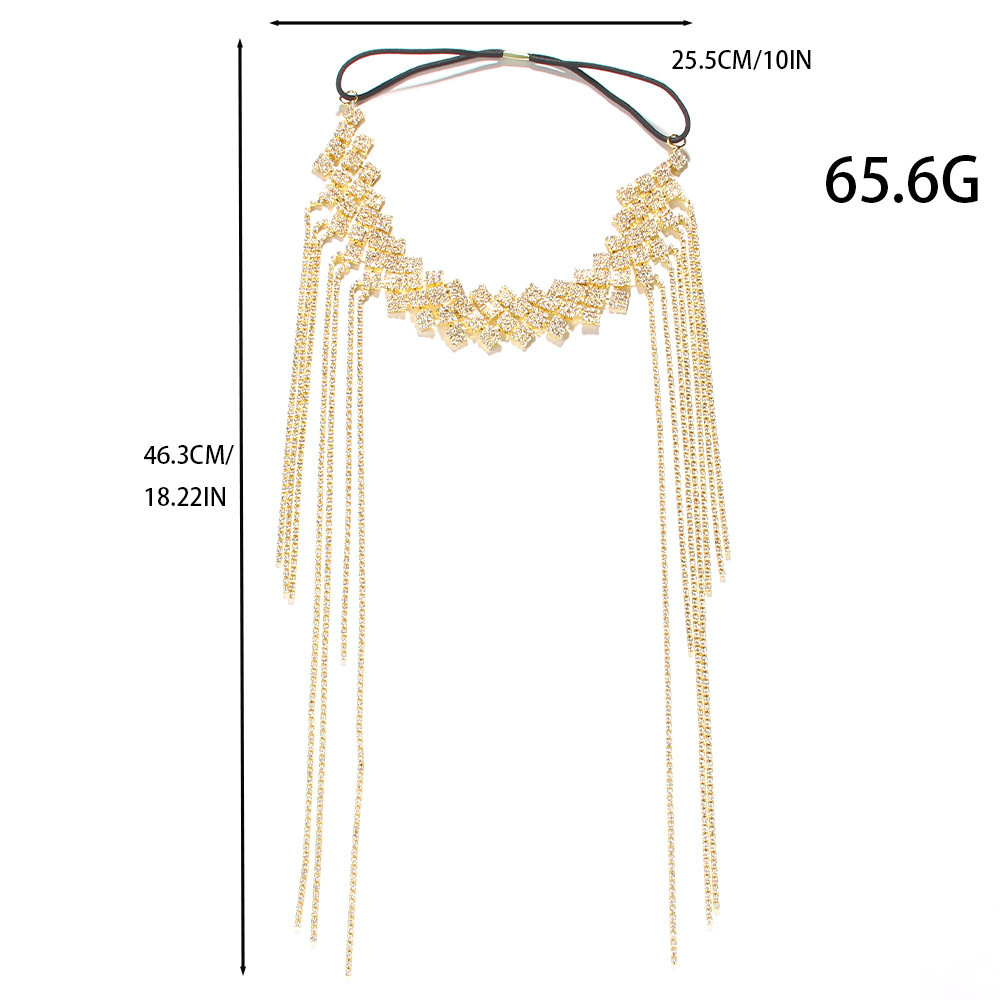 Coiffe à pompon de la région occidentale, style ethnique, ornements frontaux lourds, accessoires pour cheveux, accessoires frontaux exotiques, chaîne céphalique_voghion.com