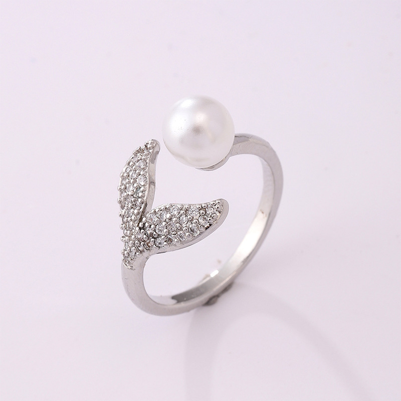 20g Weight Zircon Inlay Material Open Rings Classification 1 Piece Quantity Holiday, Banquet Occasion Copper Material Heart Shape, Crown, Flower Pattern Unisex Gender Inlay Design Lady Style Wholesale Jewelry Lady Heart Shape Crown Flower Copper Zircon Inlay Open Rings 27