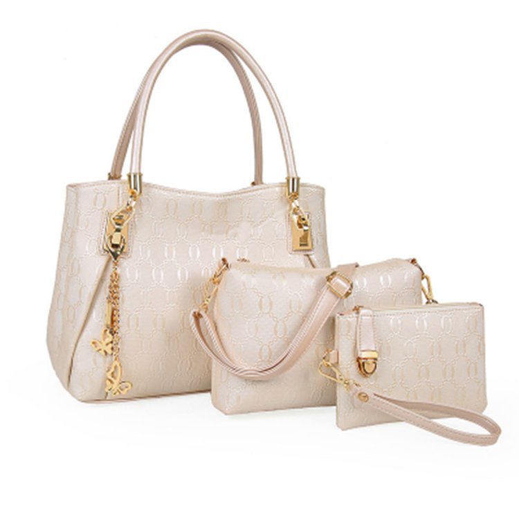 European and American mother-and-child bags, single-shoulder bags, crossbody bags, handbags, three-piece sets, women's bags, trendy cross-border one-piece delivery worldwide undefined