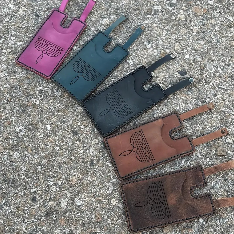 Cross-Border Spot Western Boot Wallet with Snap Strap Western Boot Coin Purse