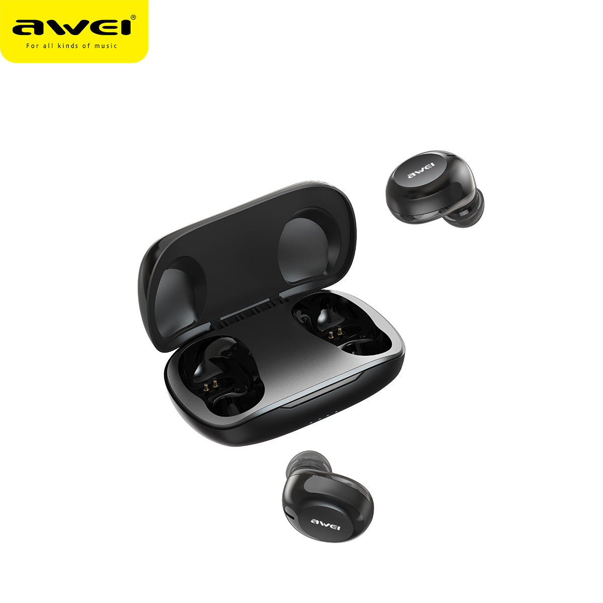 AWEI By Victoria TWS Touch headset T20 motion Binaural support music wireless Earphone stereo headset