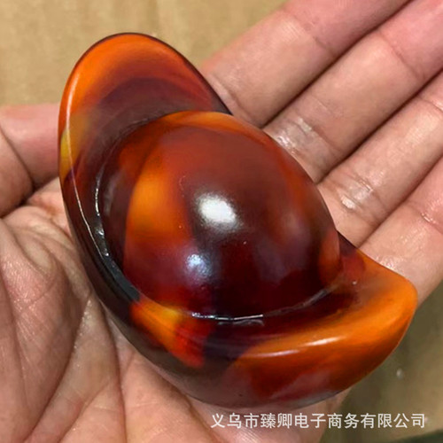 Factory Direct Supply Agarwood Ash Amber Fortune Longevity Happiness Wealth Set Ornament Home Office Desk Small Decor Live Stream Goods
