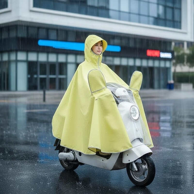 Rainproof Windbreaker for Adults, New Style Raincoat for Electric Bike, Long Full-Body Outdoor Hiking and Cycling Poncho for Women and Men Rainproof Windbreaker for Adults, New Style Raincoat for Electric Bike, Long Full-Body Outdoor Hiking and Cycling Poncho for Women and Men