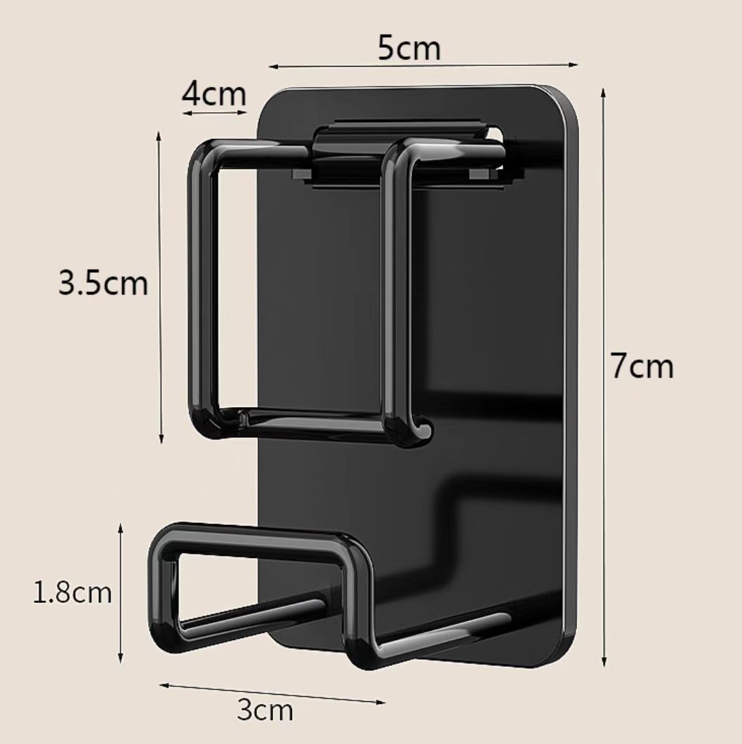 [Plegable percha de lavabo] gancho de lavabo de baño sin perforación rack de almacenamiento de lavabo de baño rack de almacenamiento