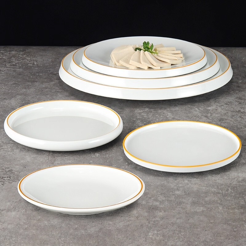 Melamine Plate Creative Hotel Tableware Imitation Porcelain Round Dish Cooking Plate Restaurant Hotel Cold Dish Cold Dish Plate Commercial Melamine Plate Creative Hotel Tableware Imitation Porcelain Round Dish Cooking Plate Restaurant Hotel Cold Dish Cold Dish Plate Commercial