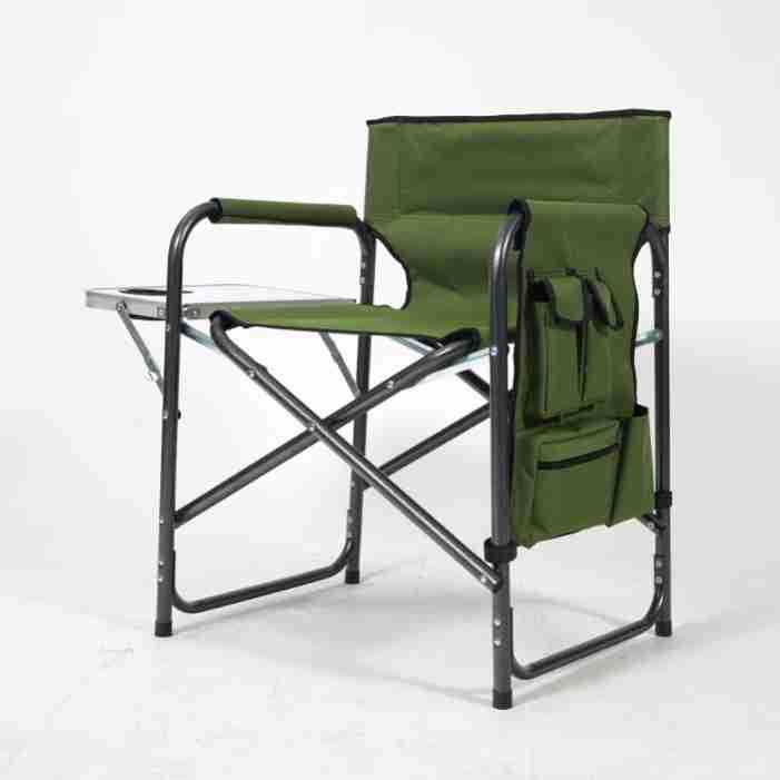 [Daxuan Outdoor] Silla de director de campamento de montaña plegable Silla de camping Mesa de respaldo de malla Silla de playa de tela Oxford
