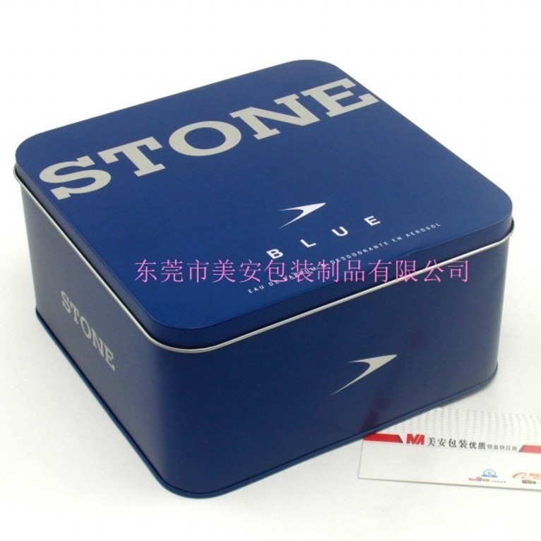 供应马口铁盒铁罐厂家   礼品铁盒 正方形储物盒  铁罐
