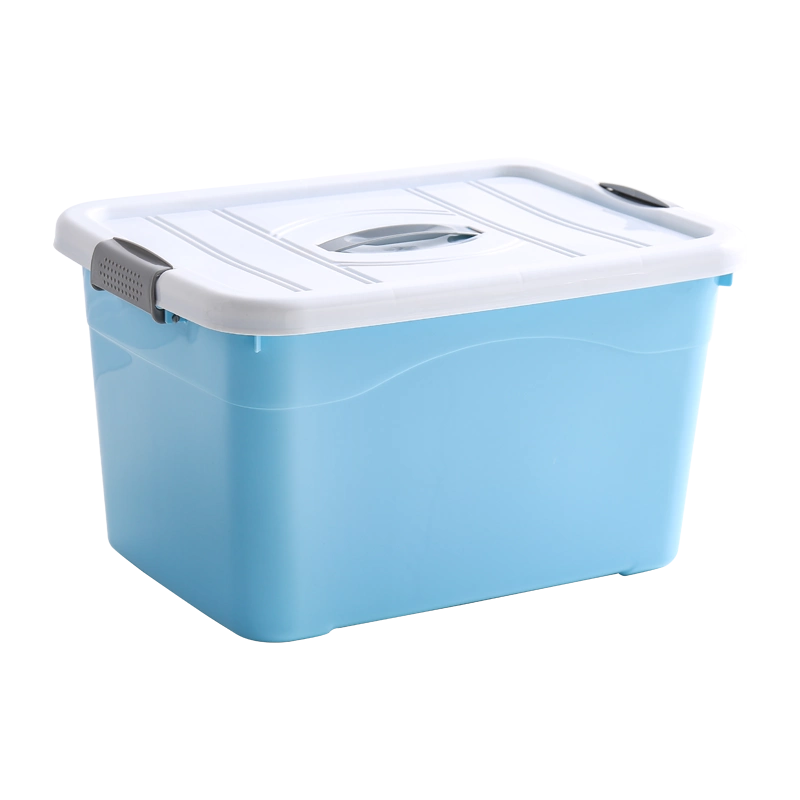 Бесплатная доставка, утолщенная очень большая коробка для хранения, пластиковая коробка для хранения дома, общежития, закуски, игрушки, коробка для организации одежды