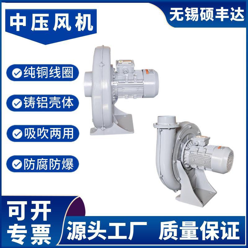 CX-100H 1.5kw中压风机 抽蒸气水雾高温气体输送 1500mm性能优异