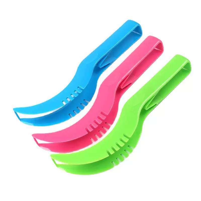 Plastic watermelon cutter creative kitchen gadget melon and fruit slicer pulp separator slicer