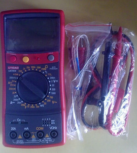 优仪高UA7904自恢复式迷你数字万用表.带频率和温度测试