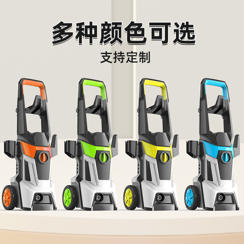 Factory Direct Sales High-Pressure Car Washing Machine Household 220V110V Fully Automatic Car Washing Artifact High-Power Portable Cleaning Machine
