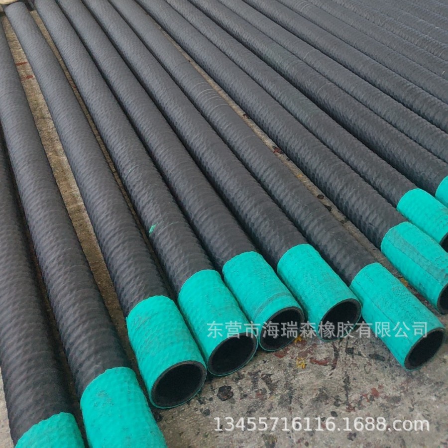 直销大口径瓦斯吸排防静电钢丝软管 水泵吸排水用耐磨橡胶钢丝管