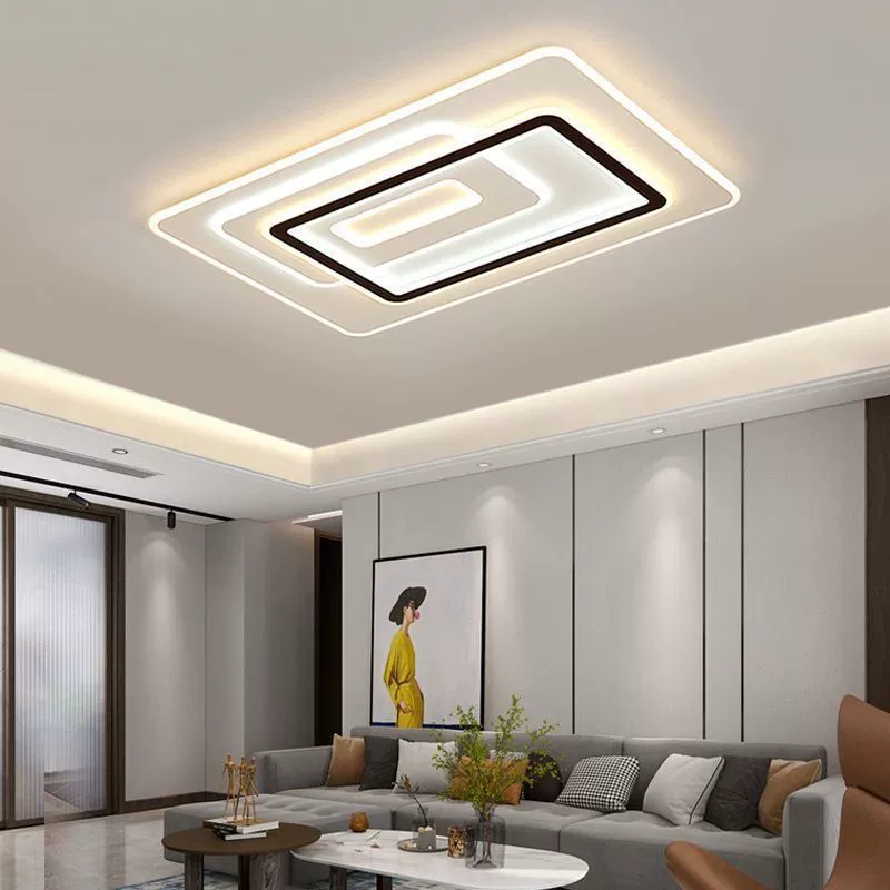 Светильники Zhongshan Lighting 2025: Новые современные минималистичные потолочные светильники для гостиной и спальни, комплекты для дома, прямые поставки с завода