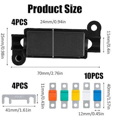 Avtomobil ehtiyat hissələri, ANF-H fuse holder MIDI