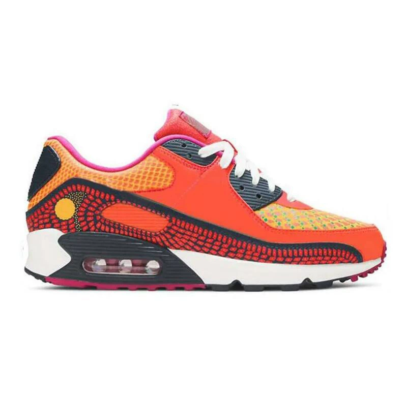 2023 Кросс-бортовые специализированные спортивные кроссовки AIR MAX 90, воздушная подушка, строчки, 20% кожи, беговые кроссовки
