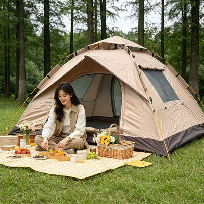 Avtomobil dam çadırları | Tent Camping Tent Automatic No-Setup