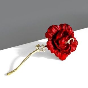 Peony Flower pearl brooch vintage Chinese style corsage female accessories high-end coat brooch female gift for women