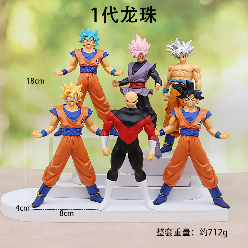 Dragon Ball Goku Hình Mẫu Siêu Saiyan Gogeta Vegito Trận Bị Hư Hại Truyện Tranh Hoạt Hình Búp Bê Ngoại Vi