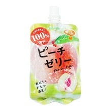 日本星本丁果冻4款吸吸果冻100%葡萄/桃子.蒟蒻桃子.蒟蒻葡萄150g