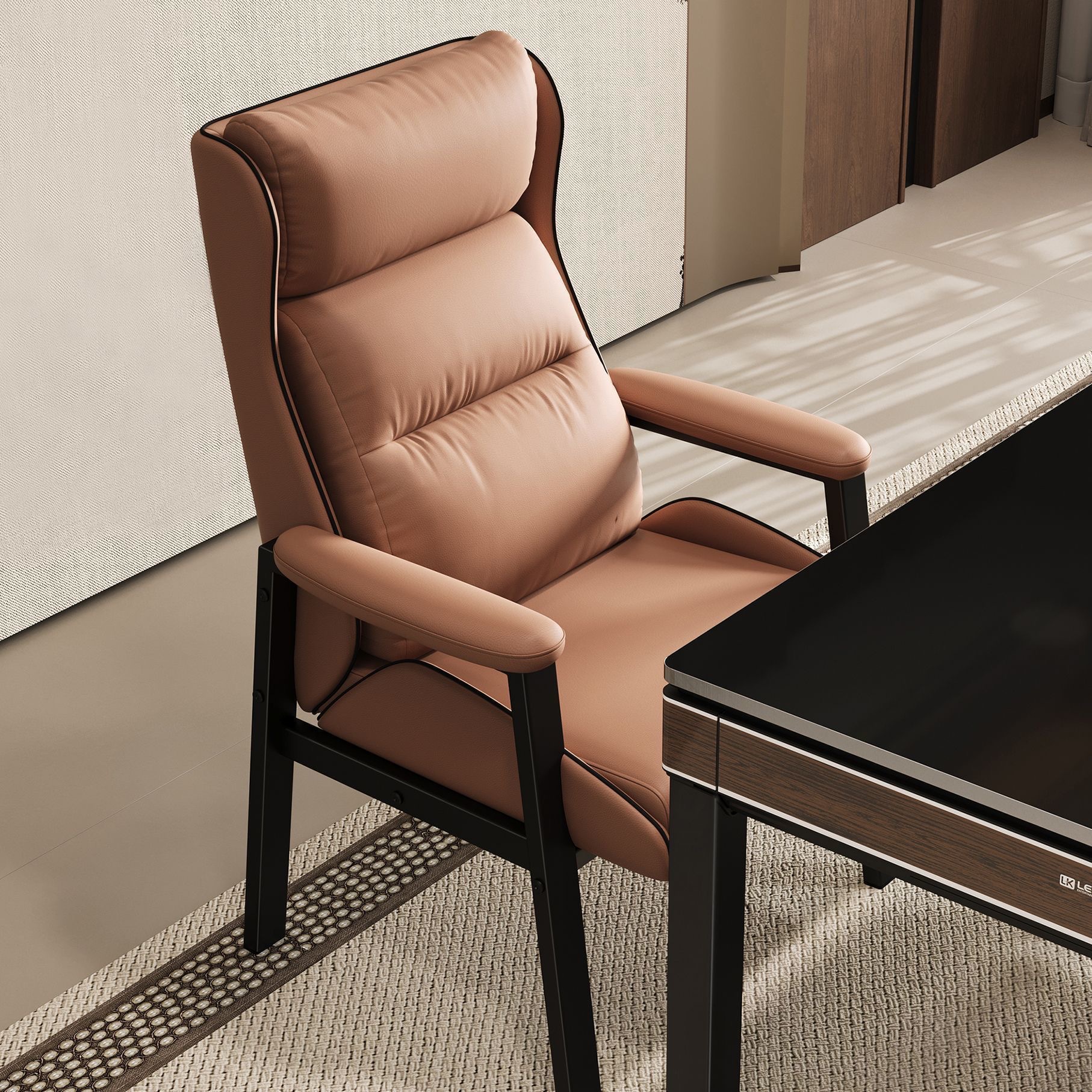 Mahjong Chair, Popular Chess and Card Room Special Chair, New Thickened Small Apartment Office Chair, Living Room Home Backrest Chair