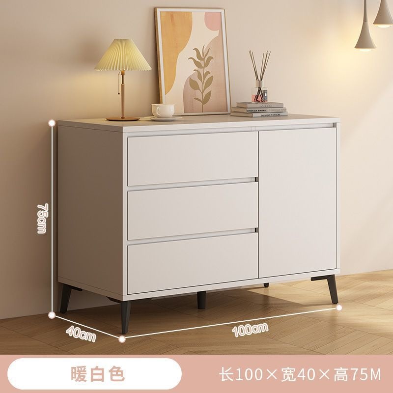 Fábrica directa E0 clase armario dormitorio estilo francés crema cama de aire armario de cola sala de estar contra la pared armario de almacenamiento simple cinturón image 14