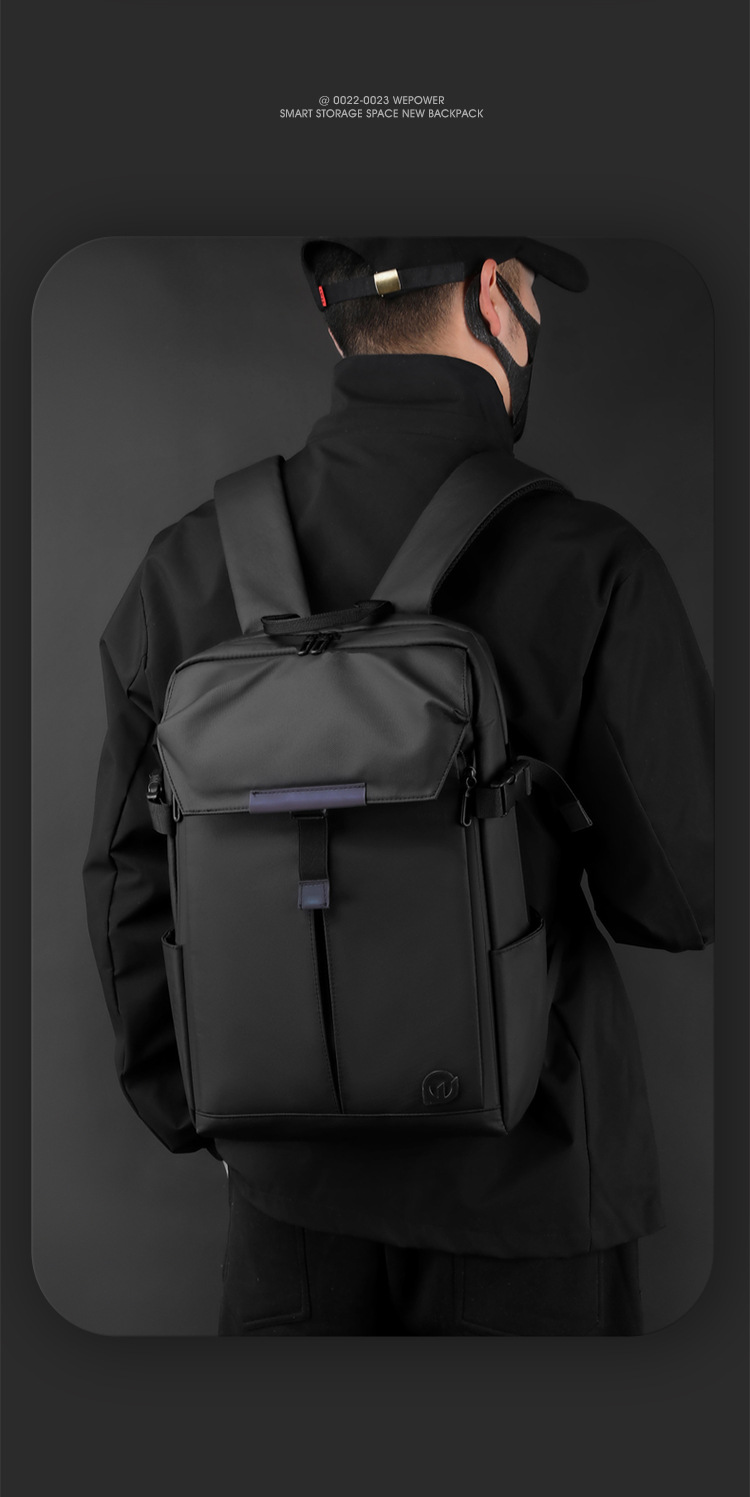 WEPOWER ny gränsöverskridande herrfunktionell ryggsäck vattentät stor kapacitet multifunktionell ryggsäck datorväska_voghion.com