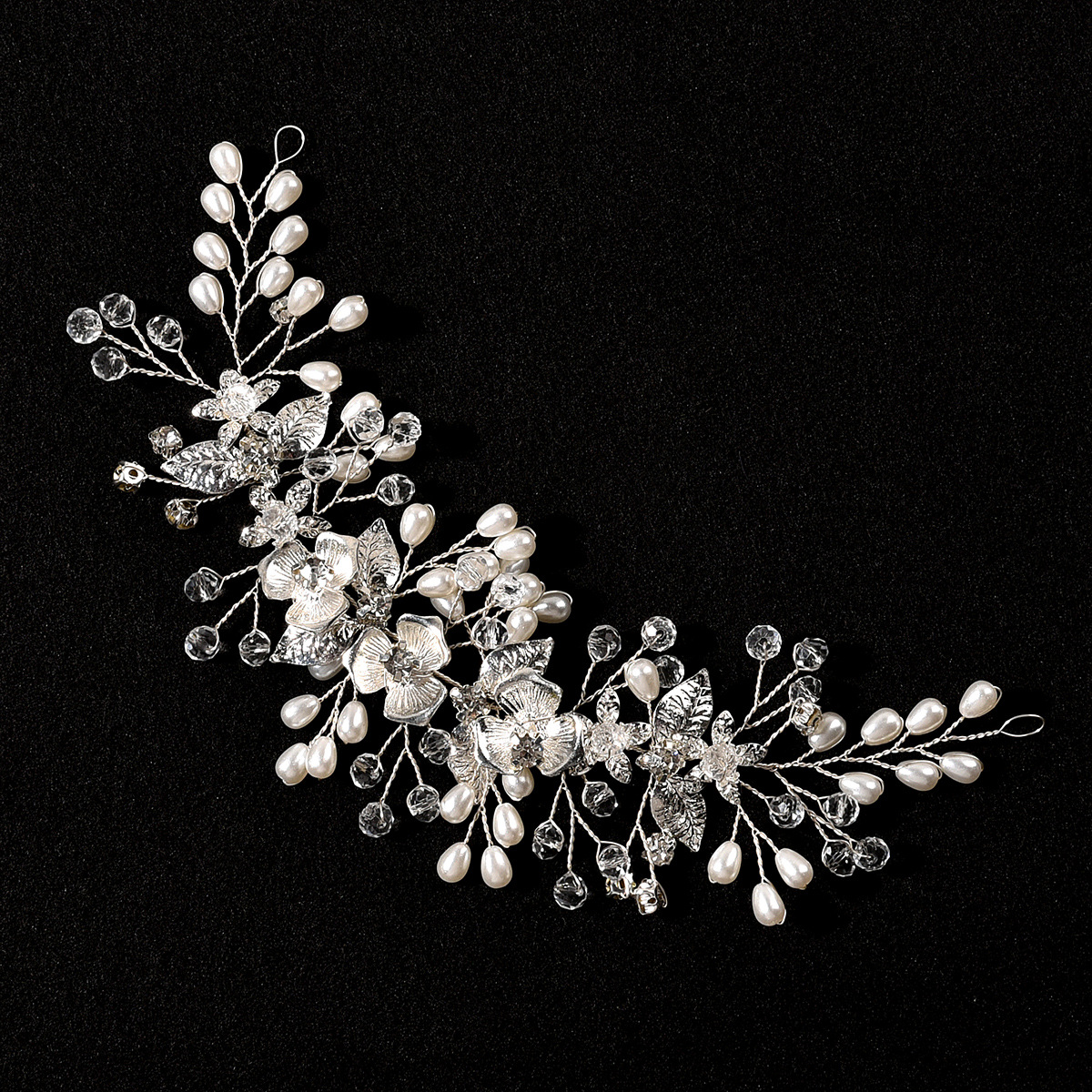 Bridal Crystal Headwear Flower Rhinestone Hairband display picture 5