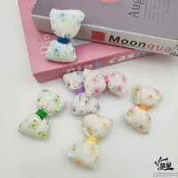 Маленький цветок ручной работы хлопок трехмерный бант DIY детские шпильки аксессуары Одежда обувь и носки аксессуары декоративные аксессуары