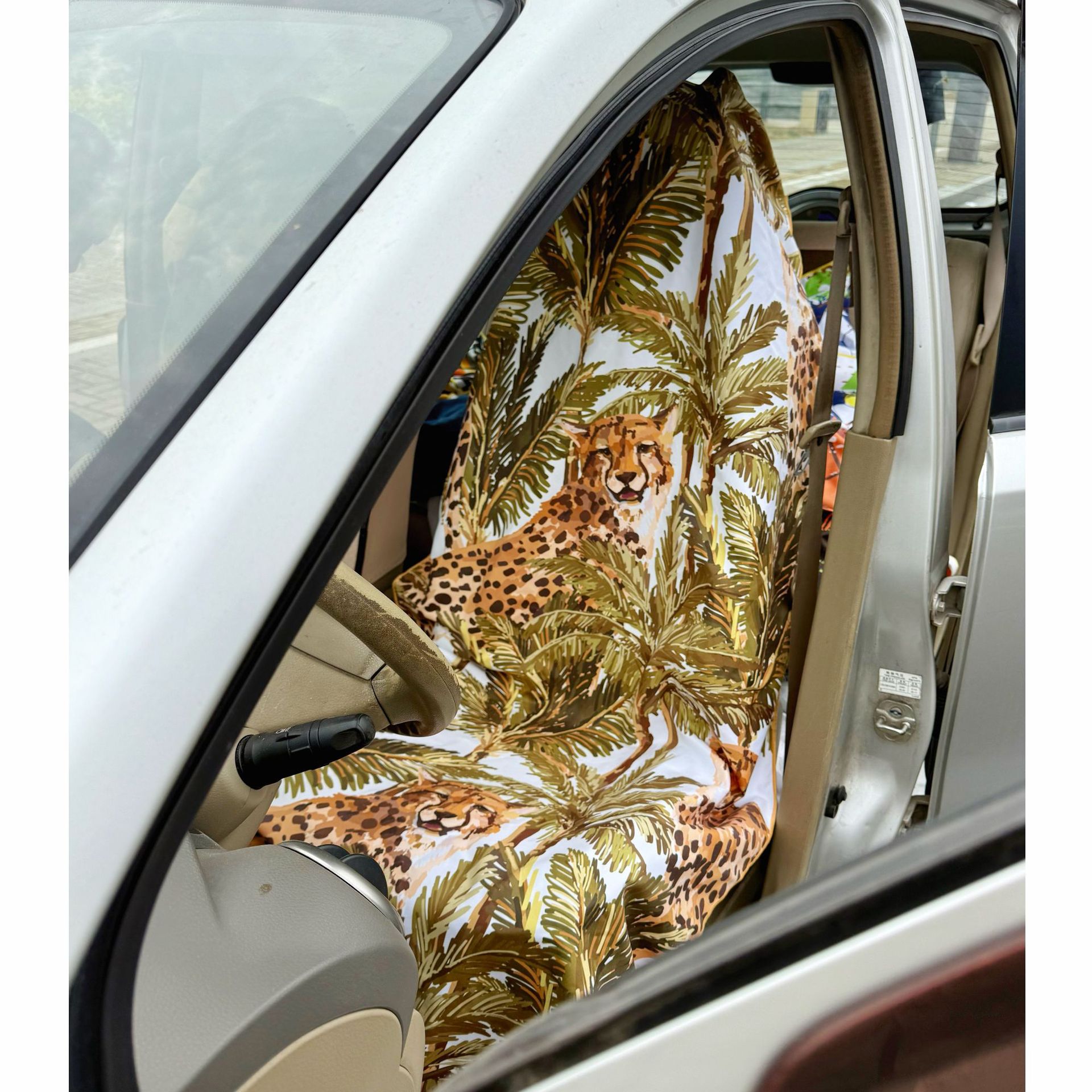 Cross-Border Ultra-Fine Fiber Quick-Drying Universal Car Seat Cover Towel, Beach Towel, Yoga Mat Towel, Sweat-Absorbent and Dust-Proof