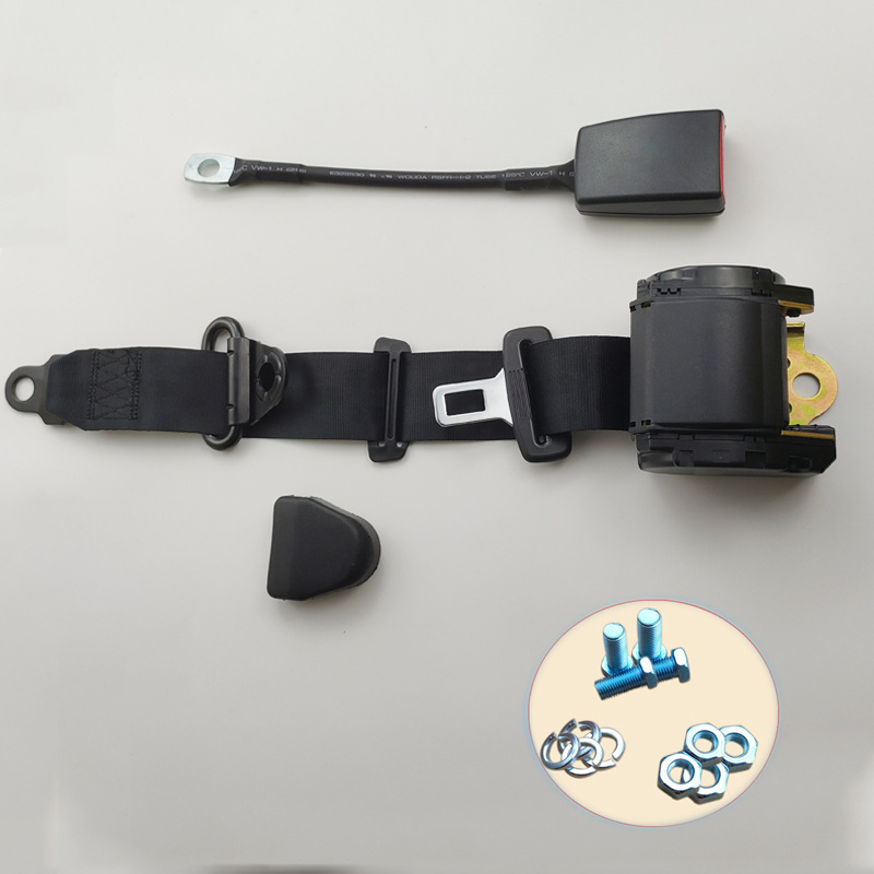 Automatic Retractable: Qìchē Car seat belt - k3-galvanized-30-steel-wire-rope-full-set-screws-screws