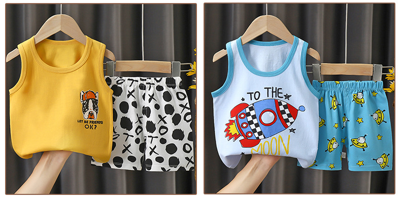 Cute Cartoon Cotton T-shirts & Shirts display picture 1